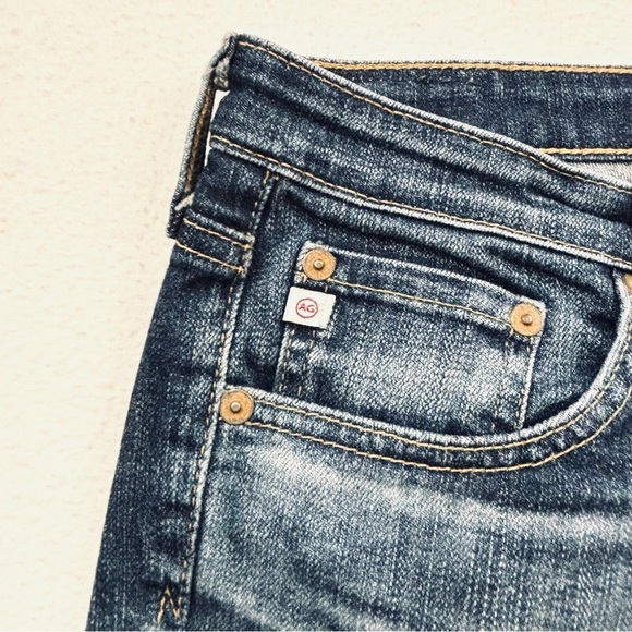 Adriano Goldschmied The Stilt Cigarette Leg Faded Cropped Ankle Jeans (32R) - Picture 4 of 15